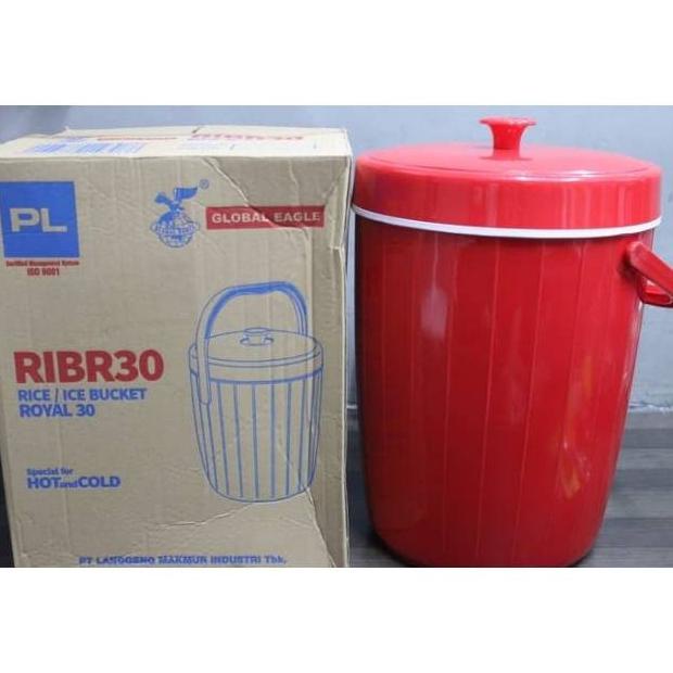 RICE BUCKET ICE TEMPAT PENYIMPANAN NASI ES BATU BOX 30 LITER 30L L BDB65435SE