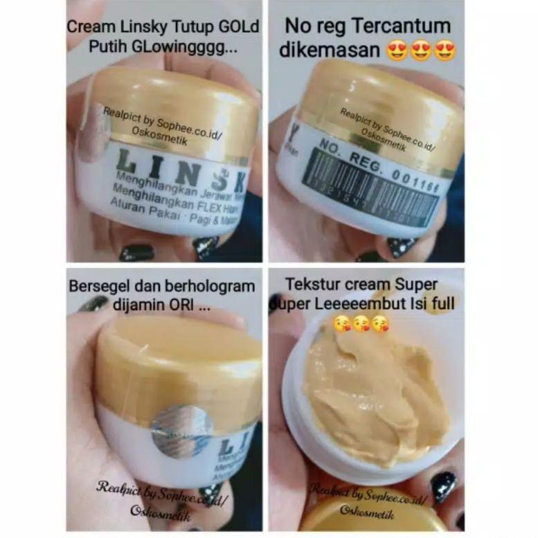 [KODE Q00] SEPAKET LINSKY GLOWING ISI 5 SERUM LINSKY ORIGINAL 100%