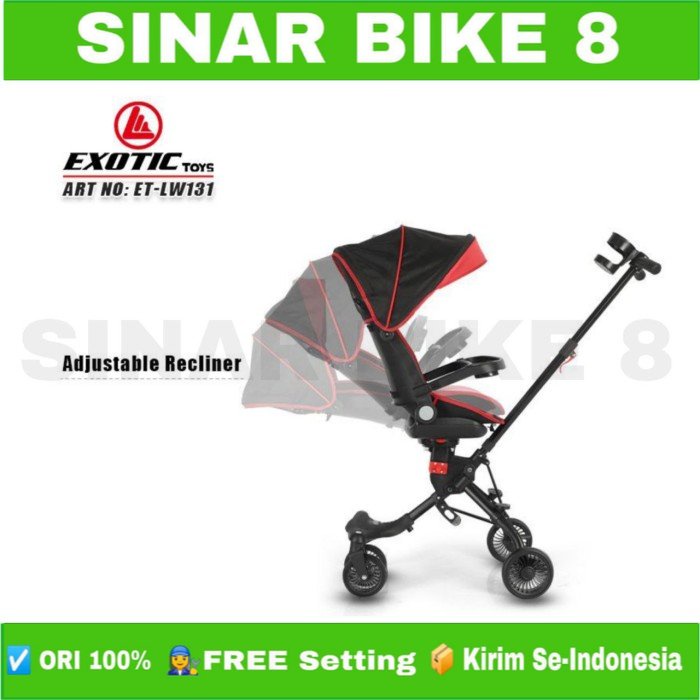 Magic Stroller EXOTIC ET LW 131 Kursi Putar Kereta Dorong Bayi