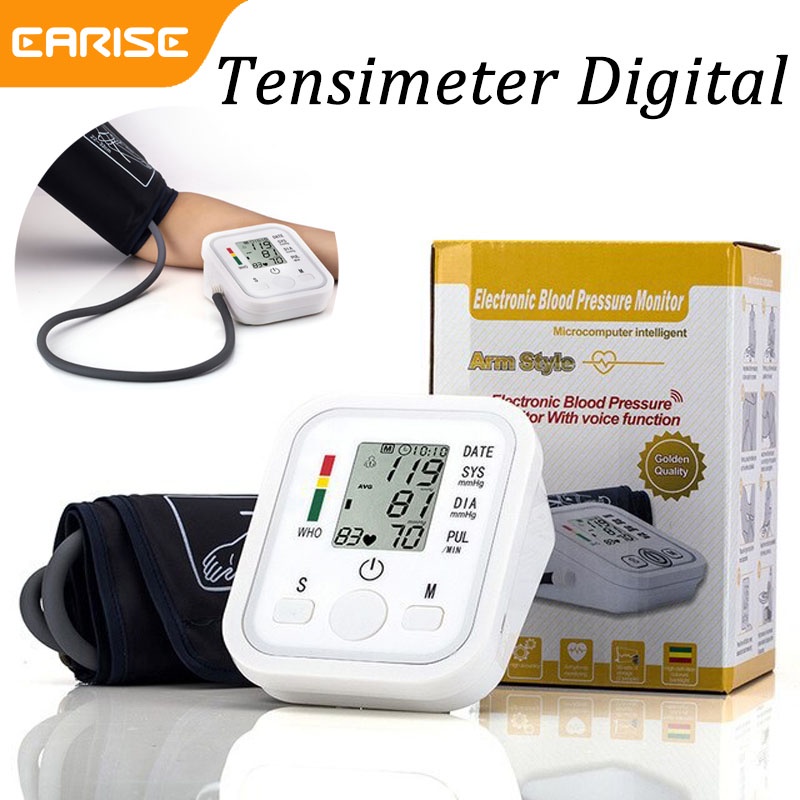 Tensimeter Tensi Digital/Tensi Darah Digital/Alat Tensi Darah/Fitur Suara