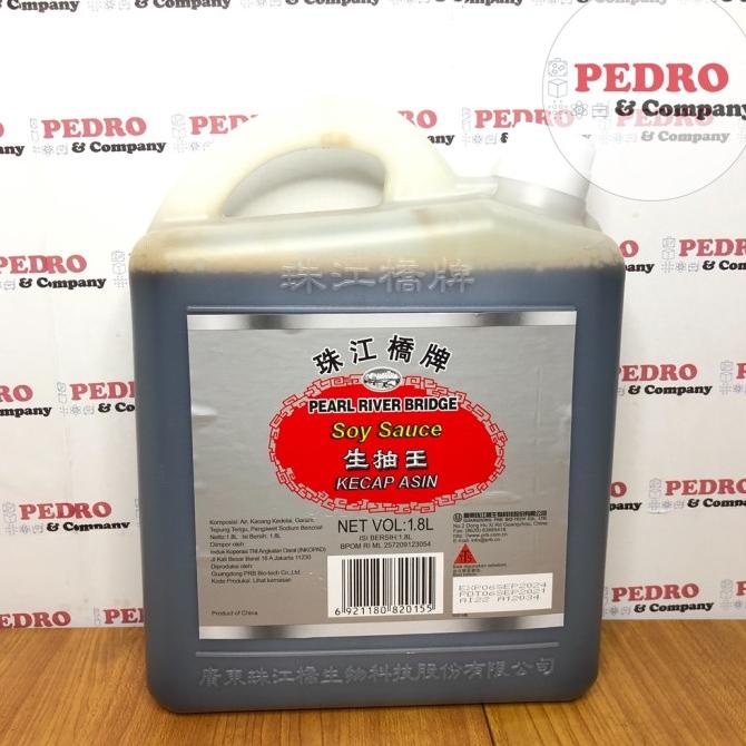 

Promo Awal tahun Pearl River bridge soy sauce 1.8L kecap asin jerigen kecil Promo Awal tahun