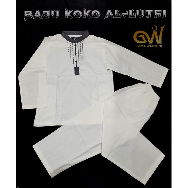 Baju Koko Anak Al Luthfi APL PJG / Setelan Koko Anak Al Luthfi