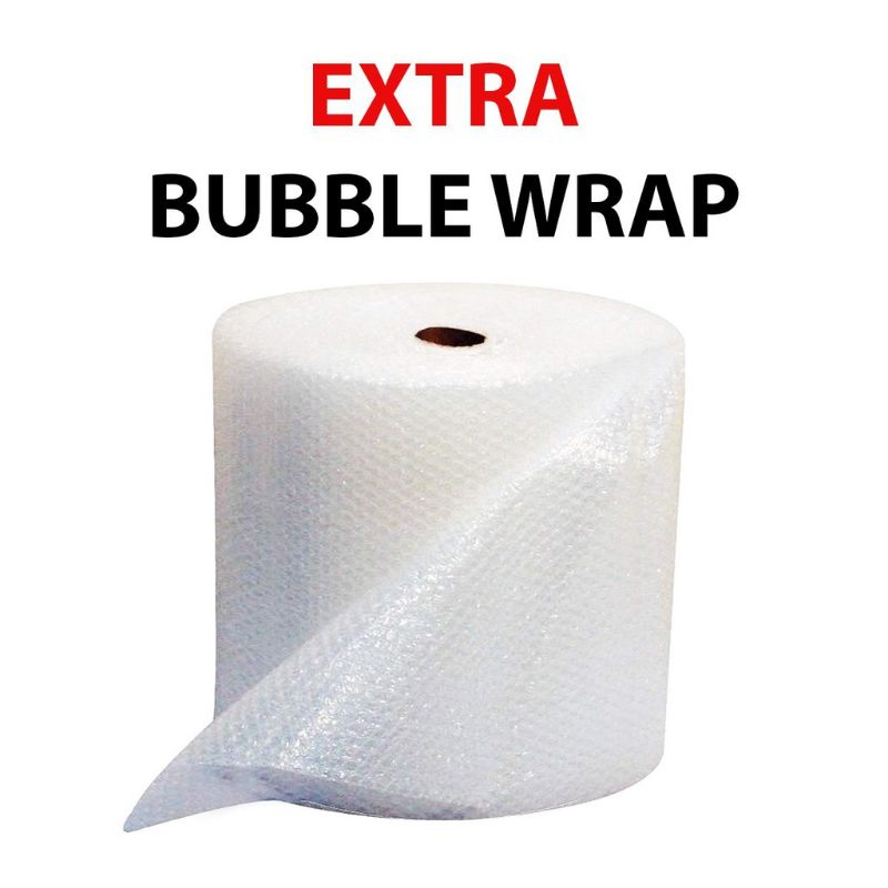 

Extra Bubble wrap tambahan
