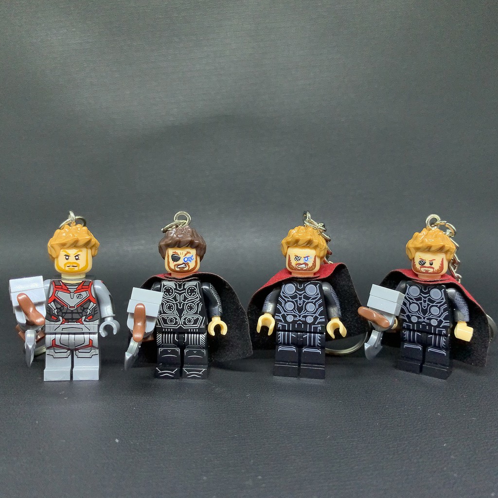 Lego Mini Figures Keychain Avengers Gantungan Kunci Premium Quality