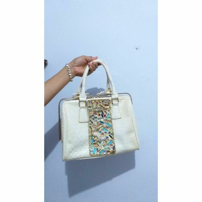 Preloved tas manteli kulit