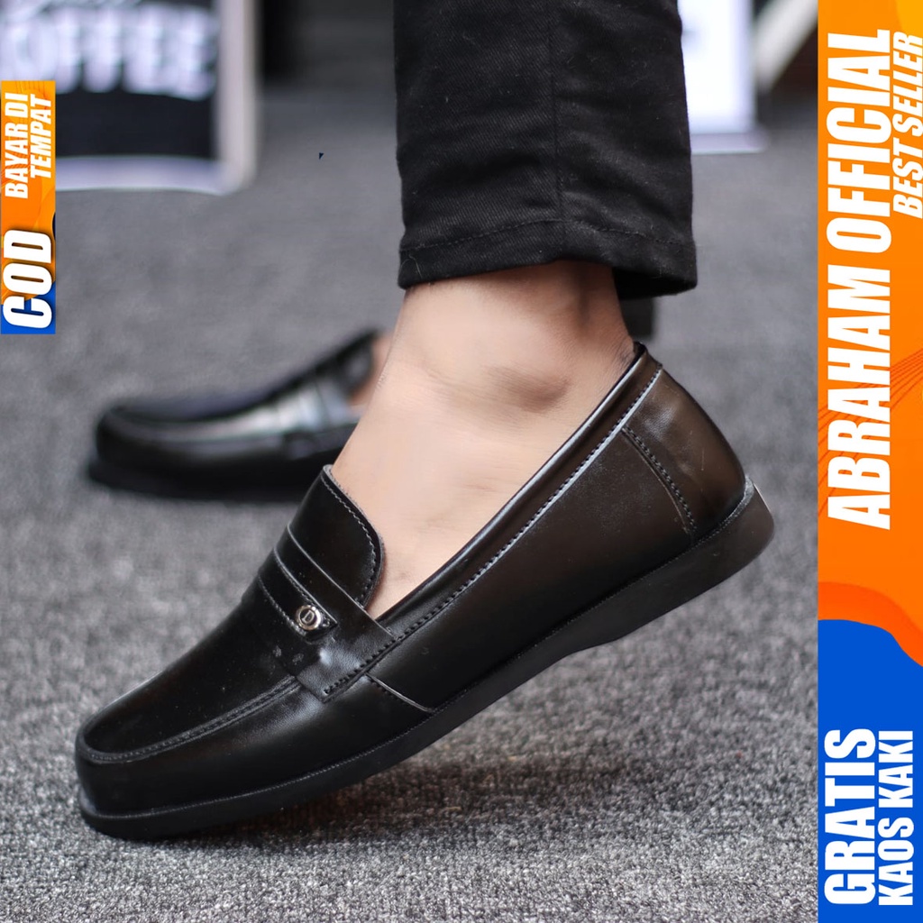 Abraham Dts - Sepatu Formal Pria Casual Pantofel