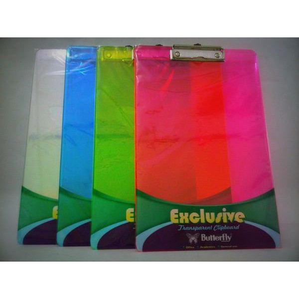 

CLIPBOARD MIKA BUTTERFLY / CLIP BOARD MIKA / PAPAN JALAN / TDK BISA PILIH WARNA