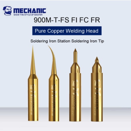 Mata Solder Mechanic Mata Solder Station Bahan Tembaga 900M-FI FS FC FR Runcing Orignal