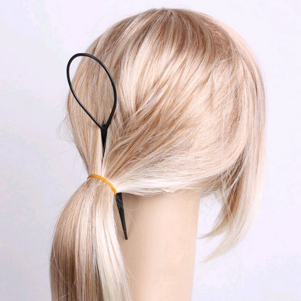 4Pcs / Set Alat Pembuat Kepang Rambut Ajaib untuk Wanita