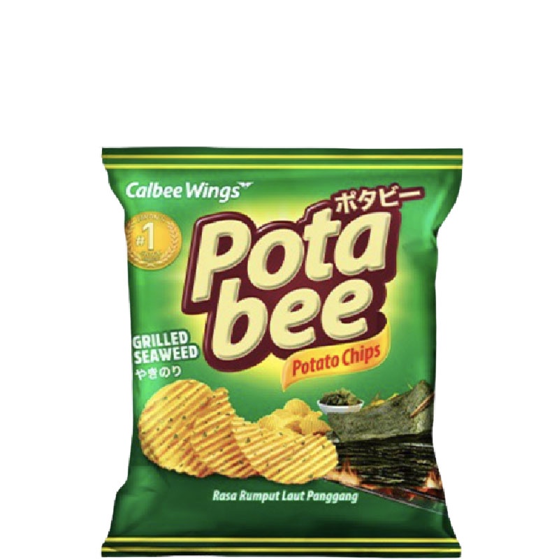 

Potabee Keripik Kentang Grilled Seaweed 68 gr