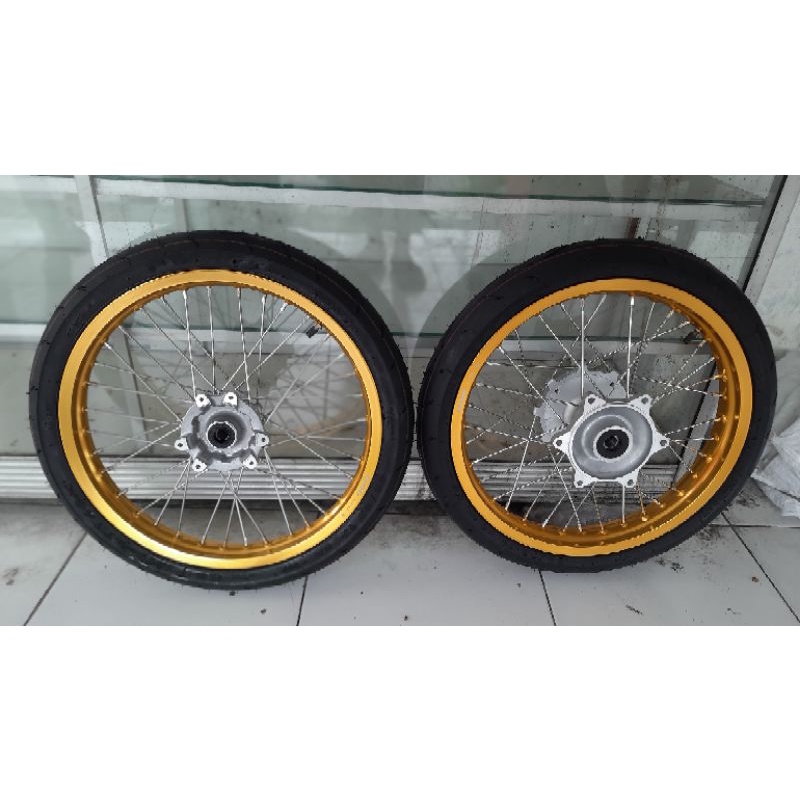 Wheelset Supermoto CRF150 Semi cacing