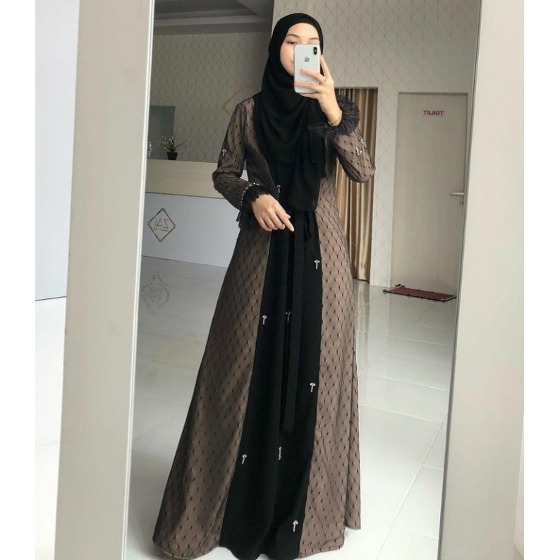 Zahwa Dress - Bahan Torino/Yoris Premium (Non Khimar)