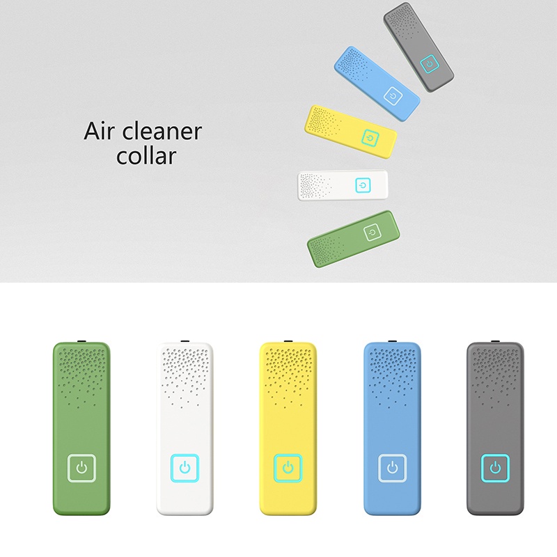 Hanging neck lapel air purifier portable negative ion carry-on clip-on purifier ow