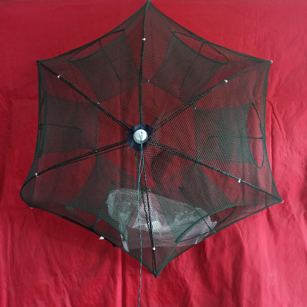 perangkap bubu  ikan udang kepiting model payung lubang  6  8  10  12