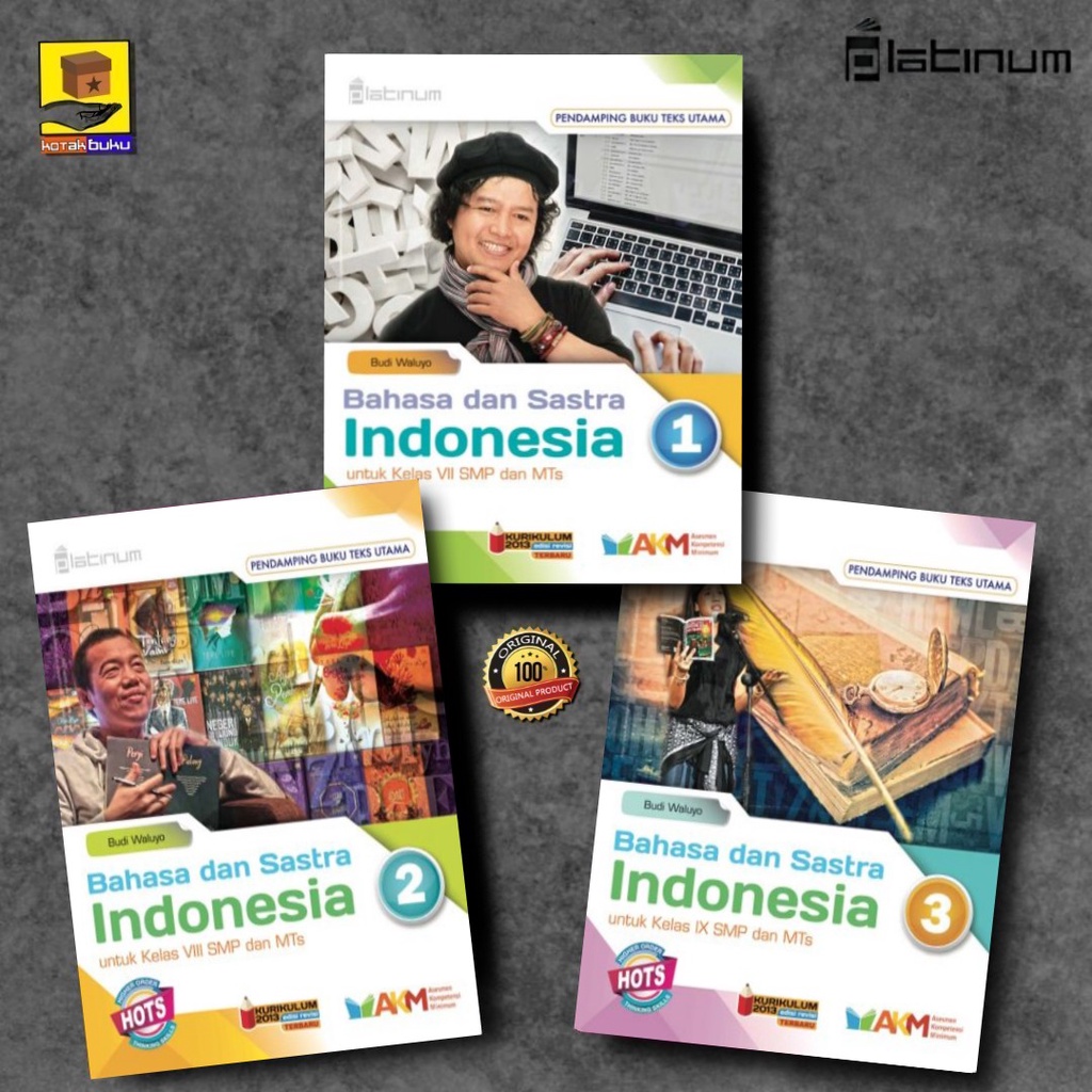 Buku Bahasa Indonesia Kelas 7 8 9 SMP / BI SMP / Bahasa Indonesia SMP / PLATINUM HOTS / SEKOLAH PENGGERAK-0