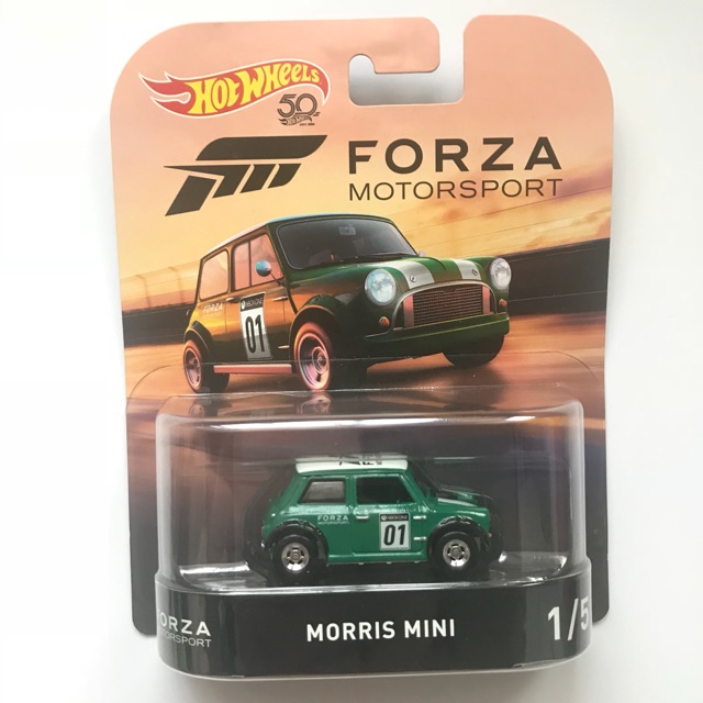 hot wheels forza morris mini