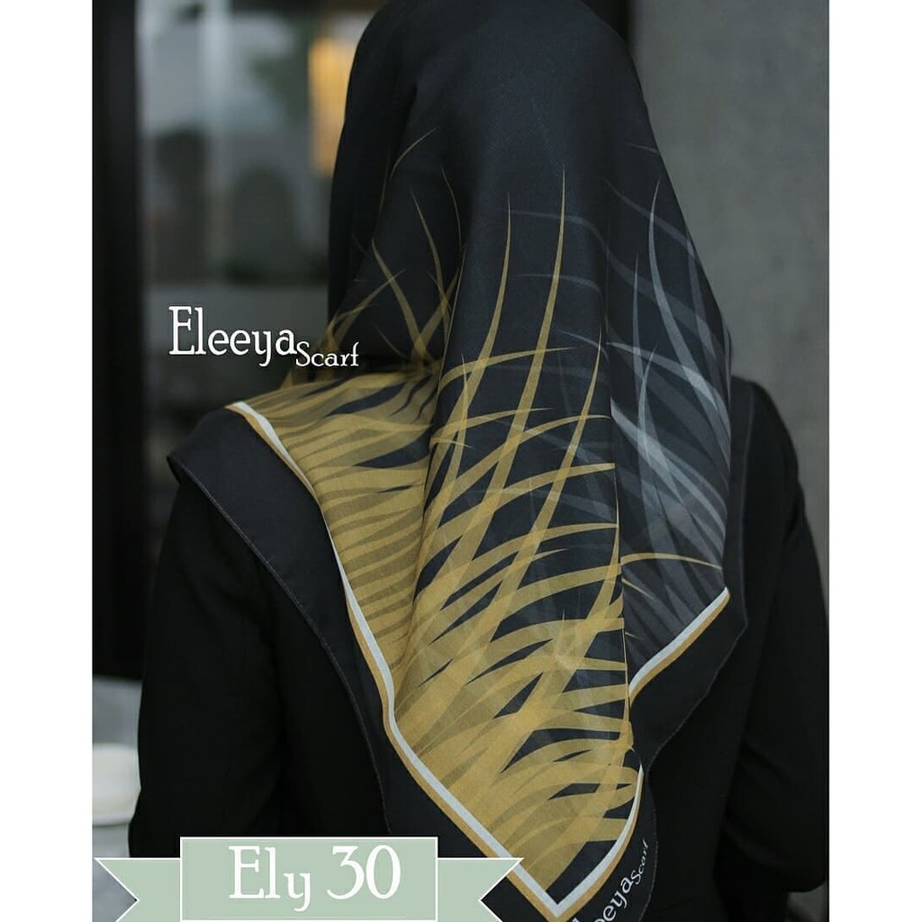 HIJAB SEGIEMPAT MOTIF PRINTING II Eleeya Scarf ELY 30