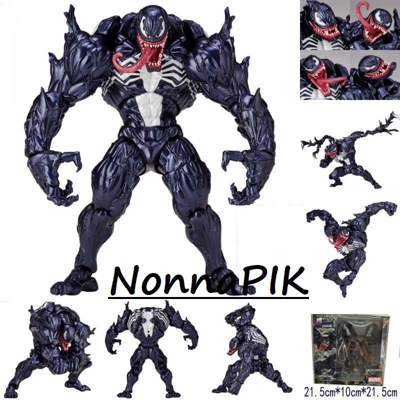 REVOLTECH VENOM 003 Amazing Yamaguchi Marvel Action Figure NEW MISB