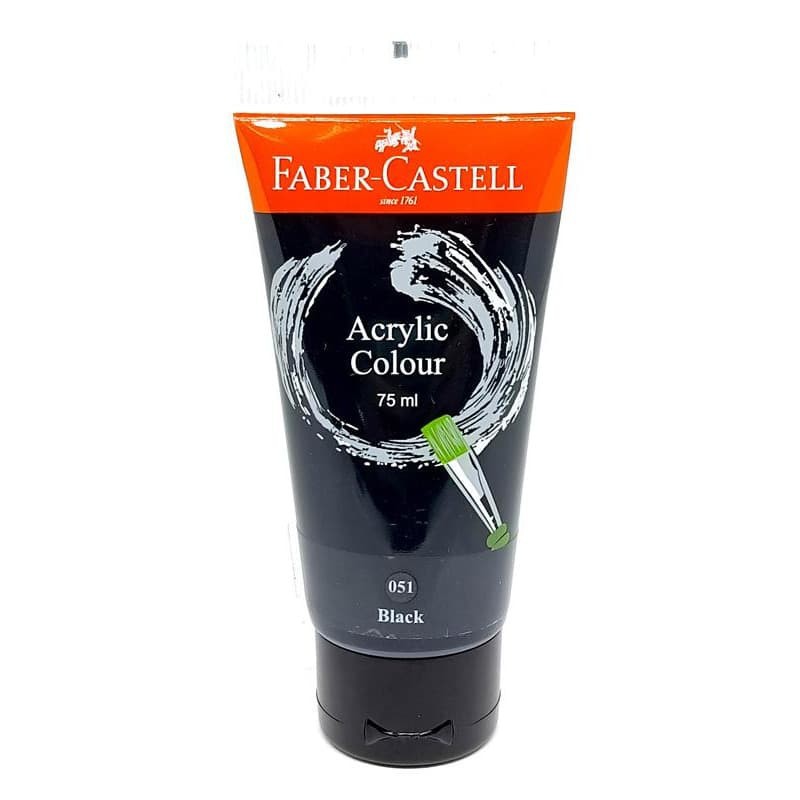 

Faber-Castell Acrylic Colour 75ml Black 187599