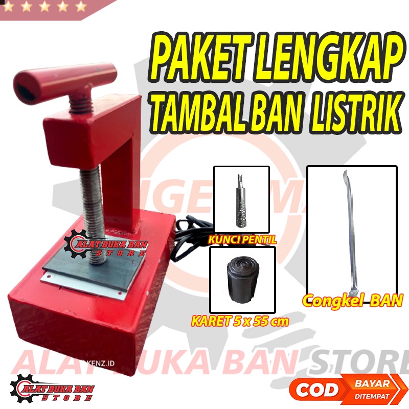 Alat tambal ban Listrik Elektrik pake listrik