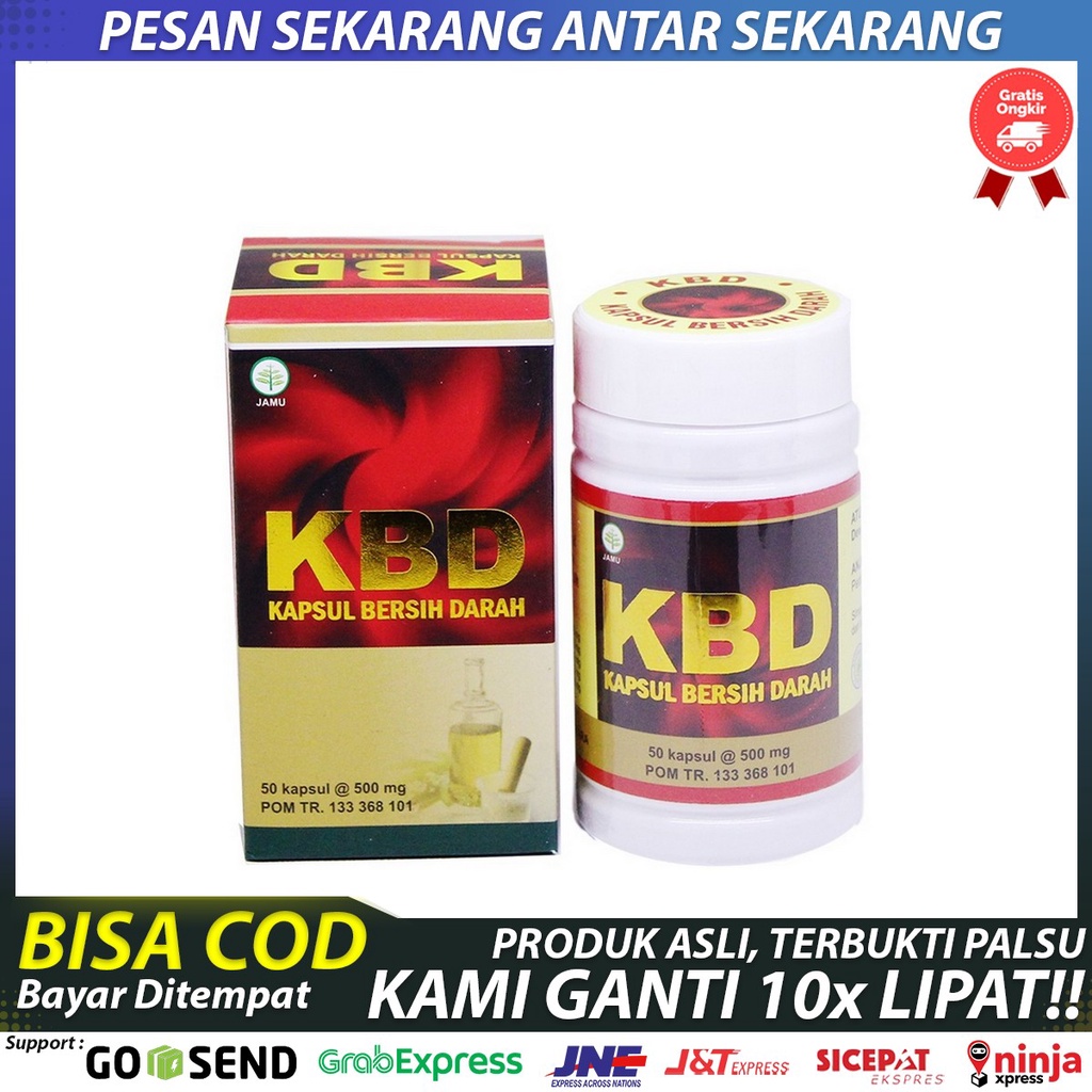 Kapsul Bersih Darah - KBD - Obat Bisul - Obat Bisul Ampuh dan Aman - Obat Pengering Bisul - Obat Gat