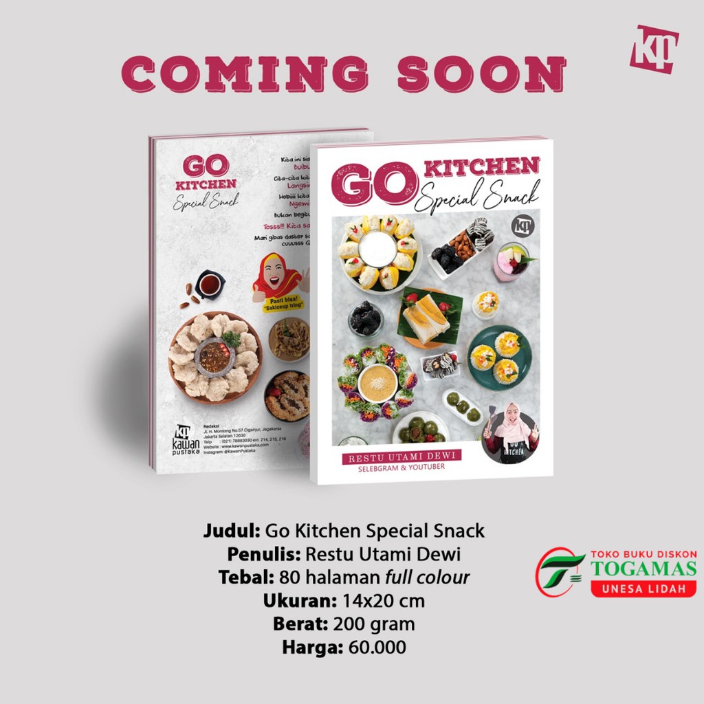 GO KITCHEN SERIES : SPESIAL KRENYES // SPECIAL SNACK // GO KITCHEN 2 KARYA RESTU UTAMI DEWI