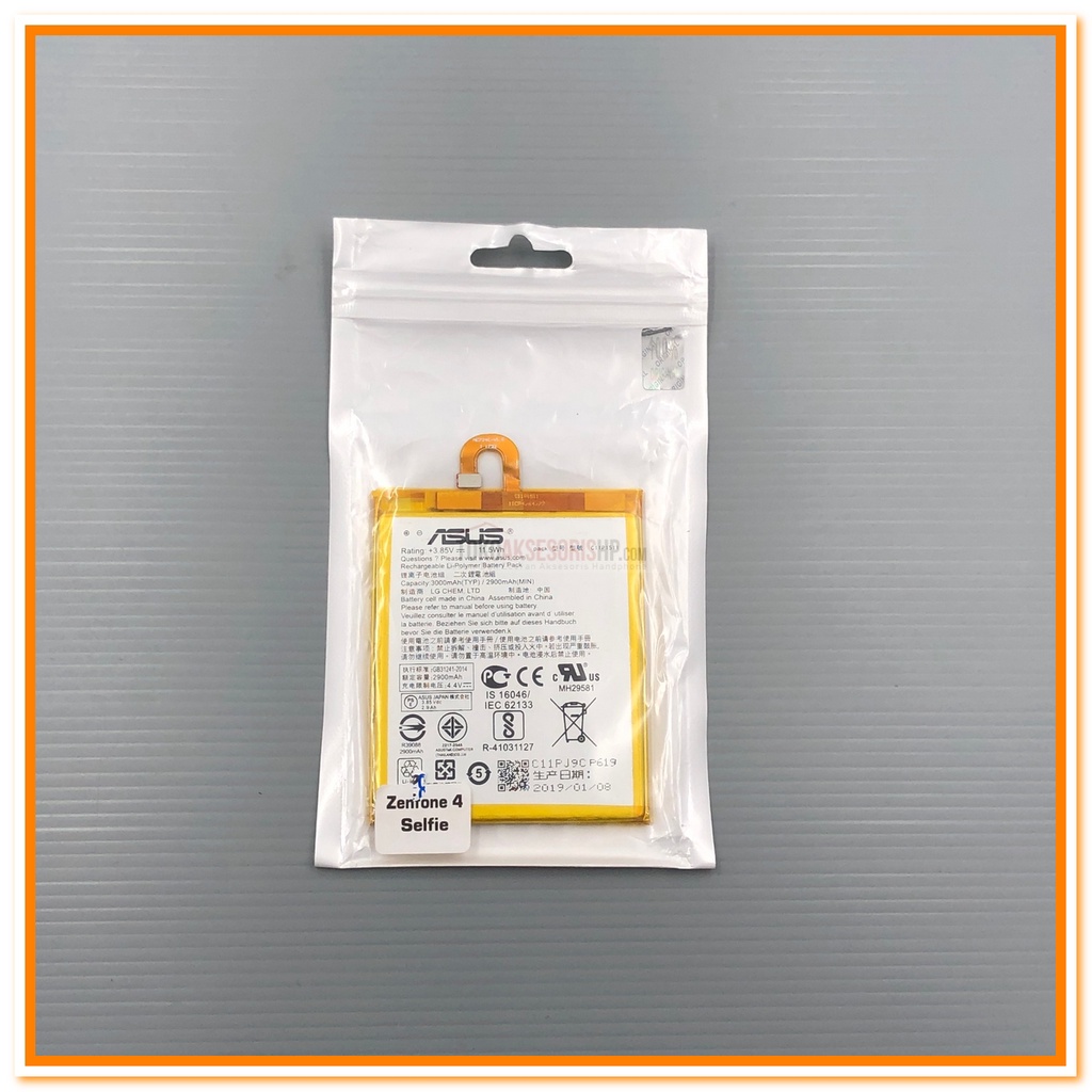BATERAI ASUS ZENFONE 4 SELFIE / ZD553KL BATERAI ASUS C11P1511 ORI
