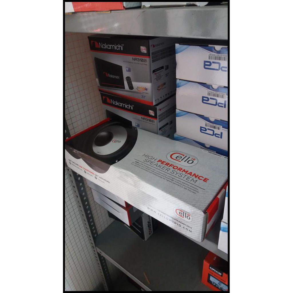 Promo Terbatas Cello Performance 1 New 2018 / Speaker Split 2 Way Cello / Split Cello