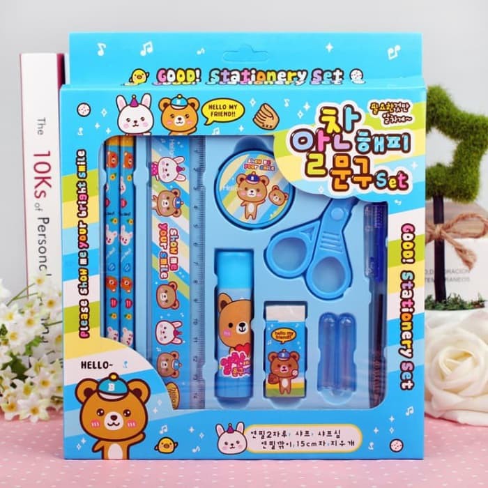 

NEW SALE ALAT TULIS SET LENGKAP / ALAT TULIS SEKOLAH / STATIONERY SET - X255