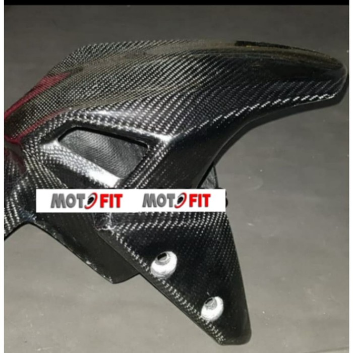 spakbor depan z900 front fender Kawasaki z900 carbon kevlar asli