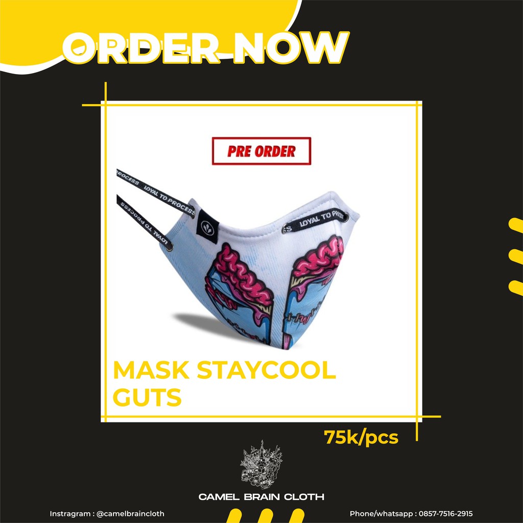 MASKER STAYCOOL KEKINIAN DAN SAFETY (GUTS)