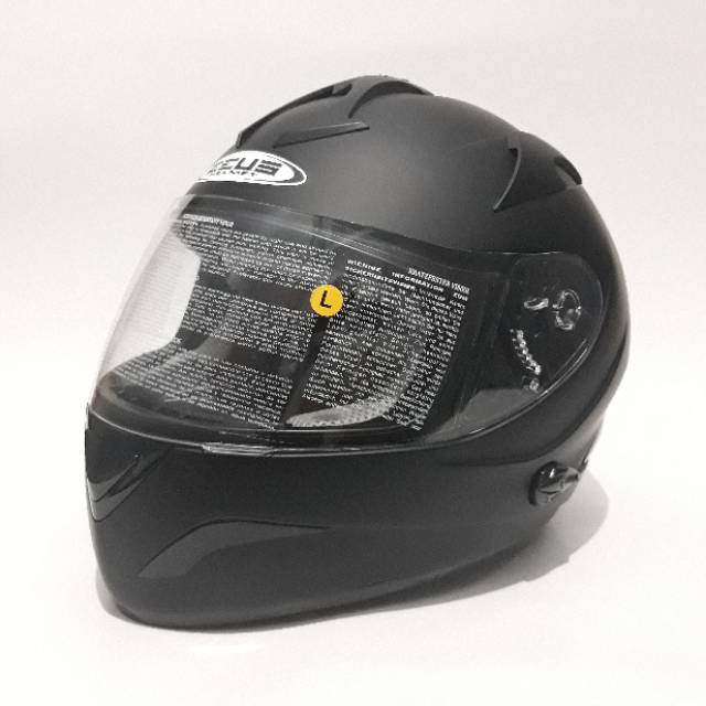 Helm Zeus 806 Hitam Dof