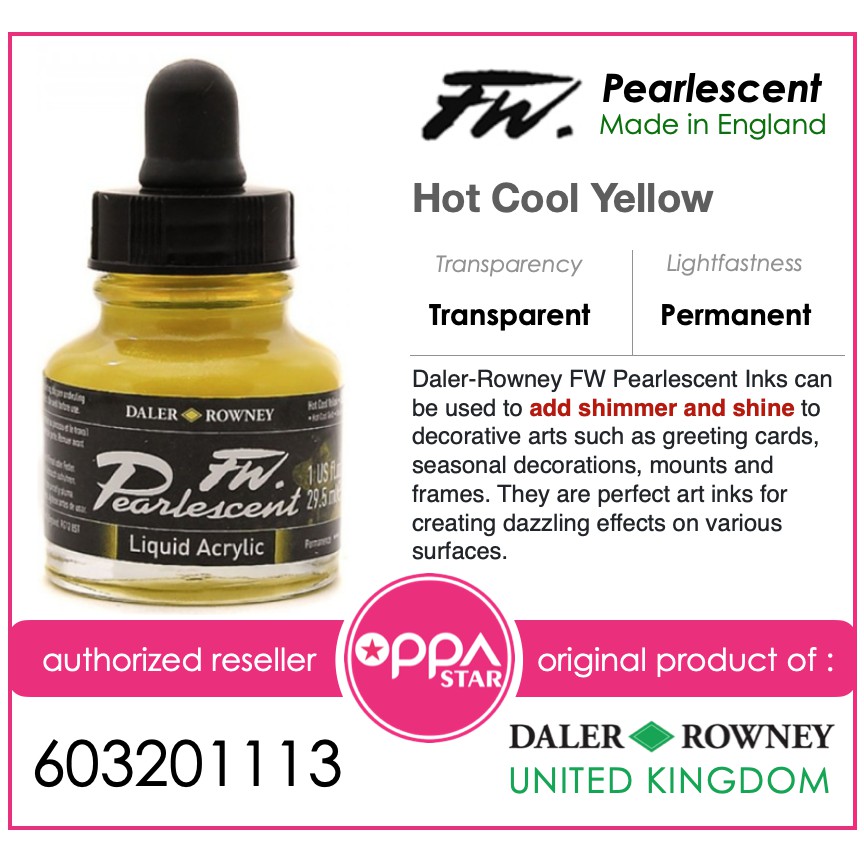 

Cat Aklirik Glitter FW Pearlescent 29.5 Hot Cool Yellow 603201113