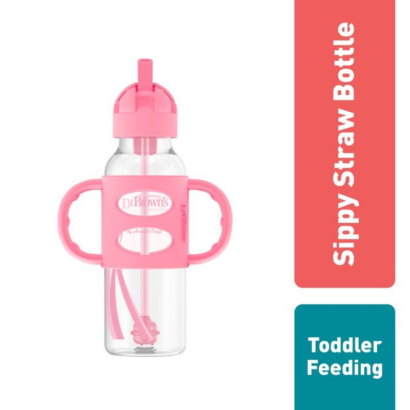 Dr.browns sippy straw bottle