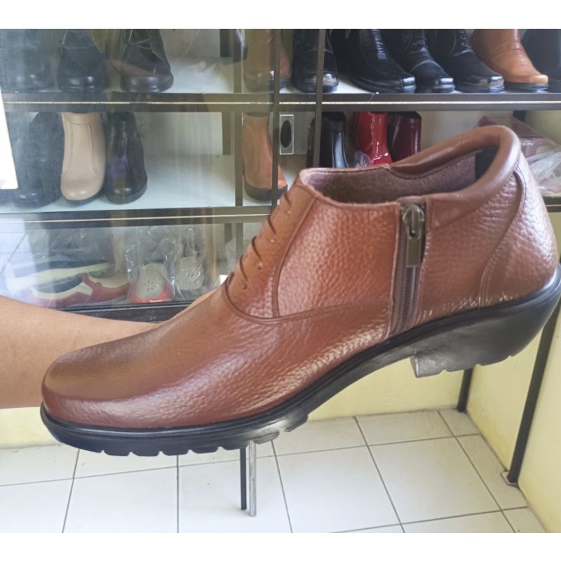 Sepatu kulit Pria Sepatu PDH boots Sepatu Kulit Asli sepatu Pesta