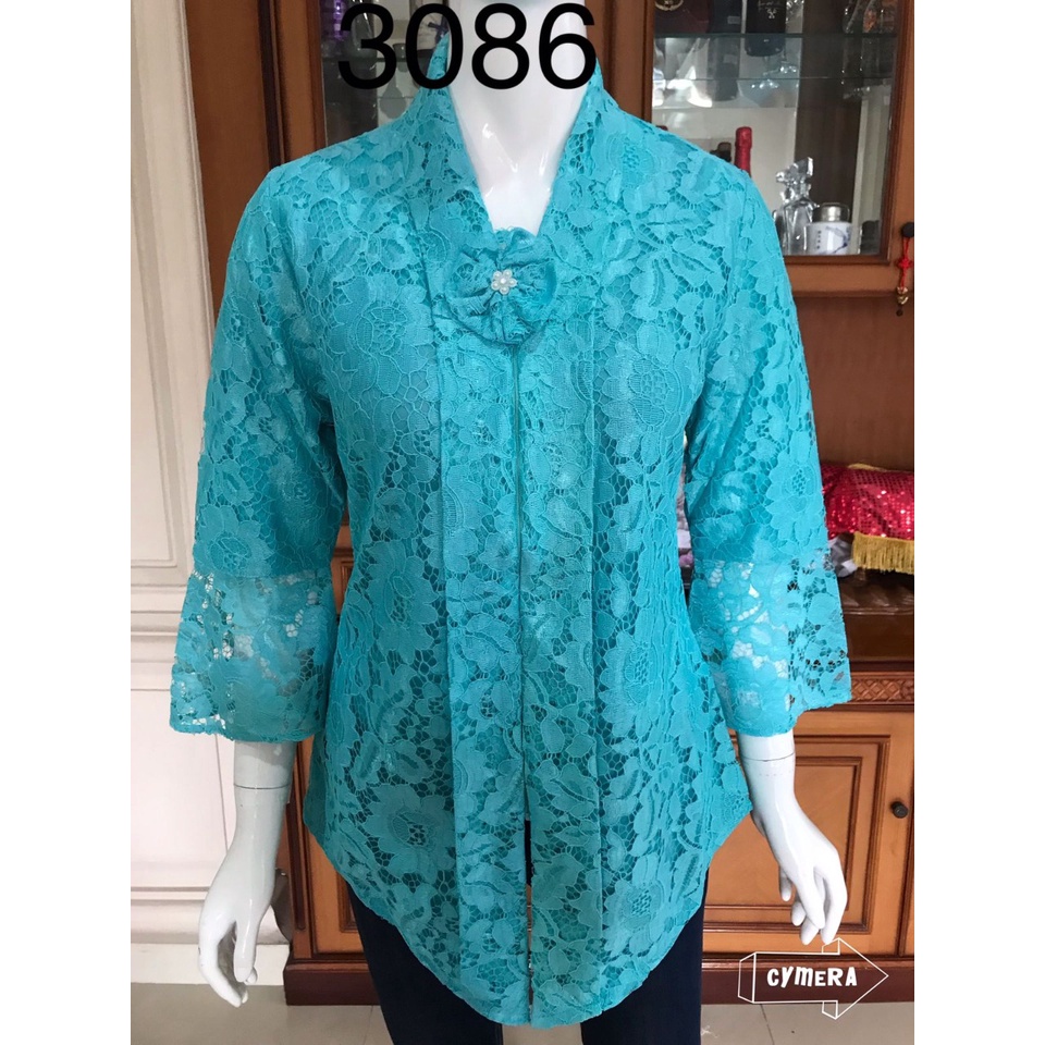 Atasan kebaya Brukat premium Plus lapisan Furing