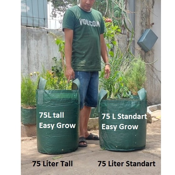 Indiemarkeet Planter Bag 75 Liter Tall / Planter Bag 75 Liter Tinggi / Planter Bag 75 Liter Long