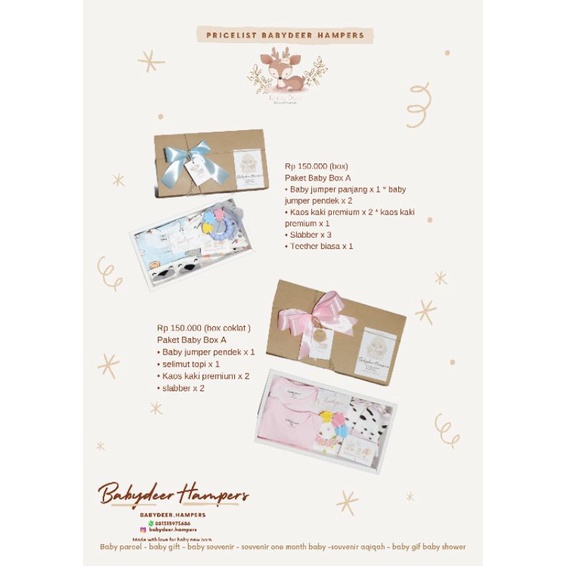 

baby parcel lengkap