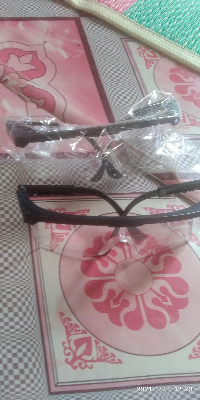 Kacamata Las Putih Bening Safety Glases