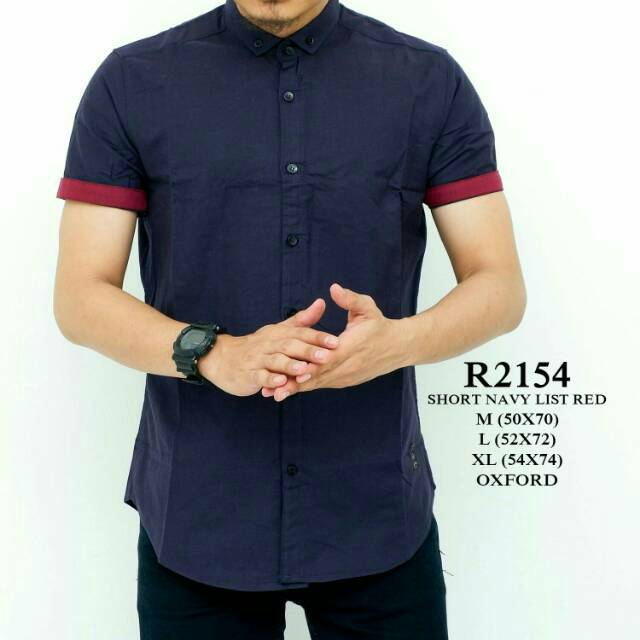 KEMEJA PENDEK PRIA KEREN  TERMURAH