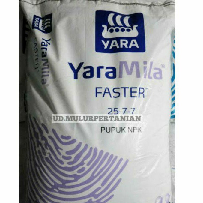 YARAMILA FASTER 25 7 7 Pupuk NPK isi 1kg repacking