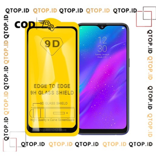 TEMPERED GLASS FULL 5D/ 9D NON PCK OPPO RENO 4F, NEO 9, K3, RENO 2, RENO3 Pro, RENO 6,6, F9 PRO