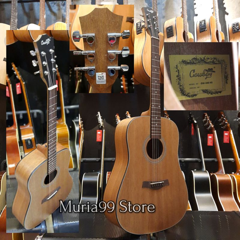 Gitar Akustik Cowboy gw240ns original