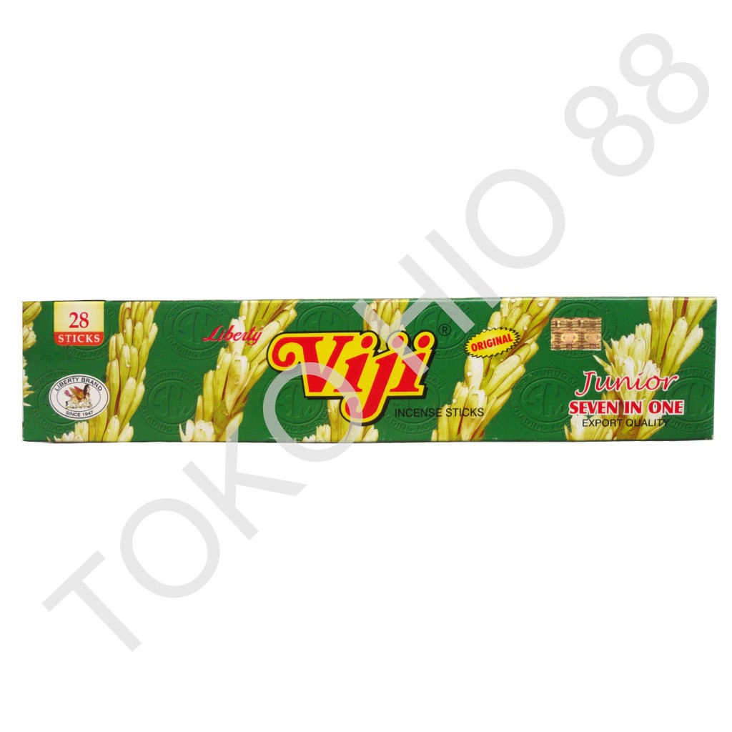 Hio Dupa India Wangi Aromaterapi Merk Viji Junior 7 in 1 Asli Berkualitas Aromatherapy Incense Stick