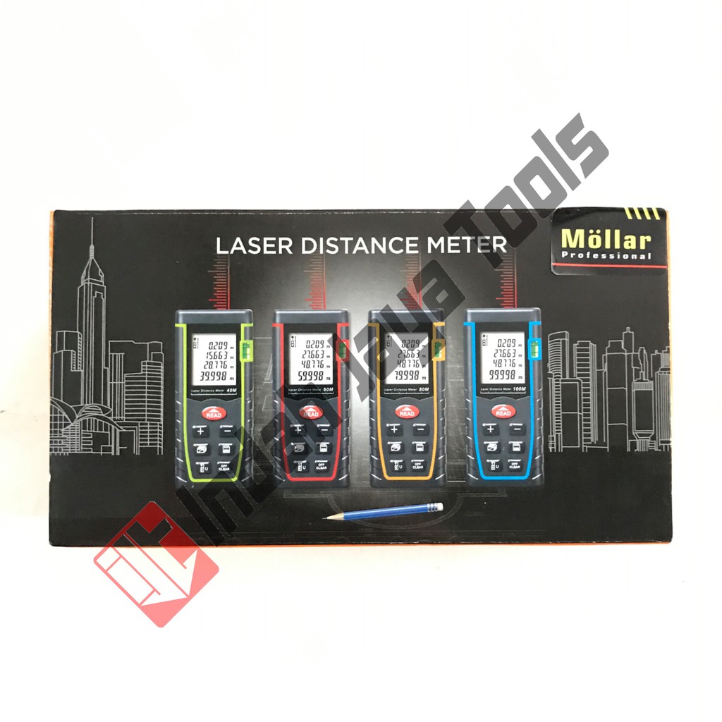 Meteran Laser Digital 60 m Mollar / Distance Meter