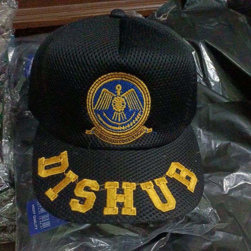 TOPI DISHUB WARNA HITAM