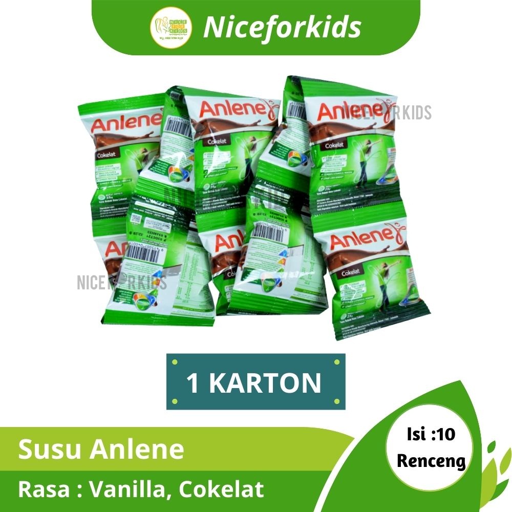 

Anlene Susu Kalsium 1 KARTON Isi 10 Renceng / Susu Anlene Susu Tulang