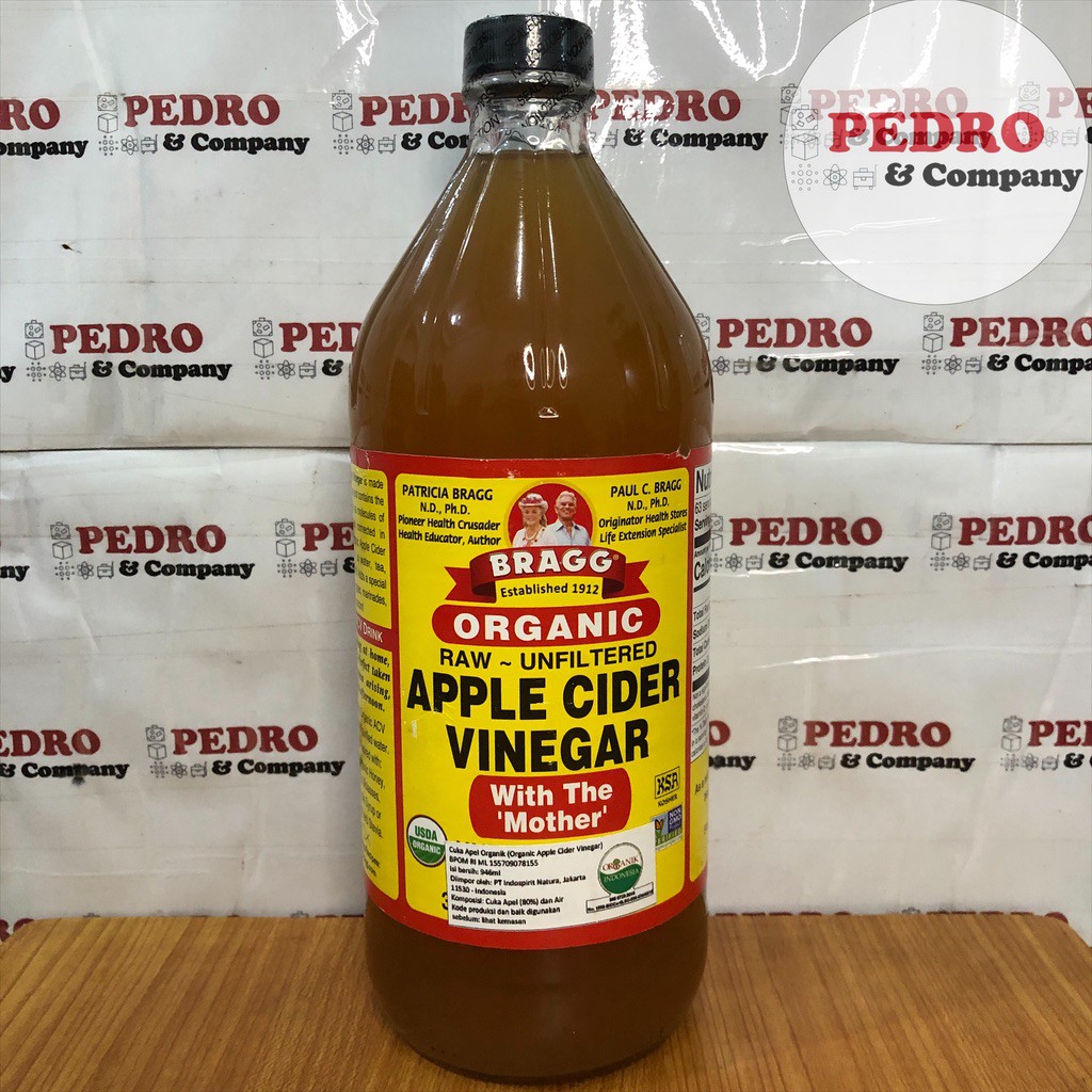 

Bragg - Organic apple cider vinegar/ cuka apel organik (946ml)