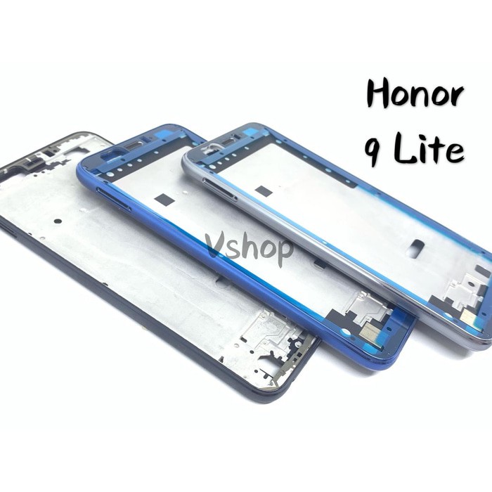 DUDUKAN FRAME TULANG TATAKAN LCD HUAWEI HONOR 9 LITE