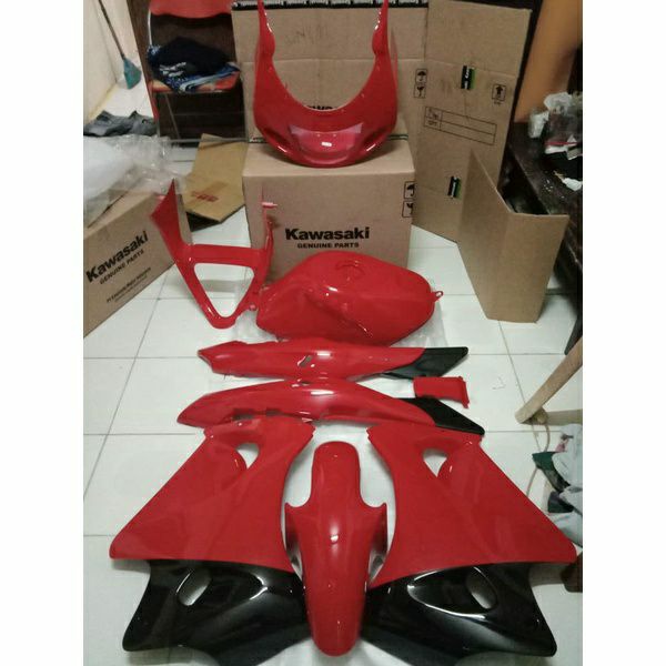 fairing SET ninja RR 150 OLD MERAH